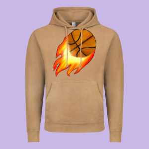 Basketball Vintage Hoodie Designed By Jahusdesignshop