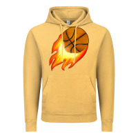 Vintage Mustard basketball Vintage Hoodie - JahusDesignShop