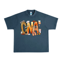 Midnight Navy cna certified nursing assistant nurse Urban Heavy Tee - NancyCooperArtShop
