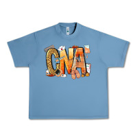Pebble Blue cna certified nursing assistant nurse Urban Heavy Tee - NancyCooperArtShop