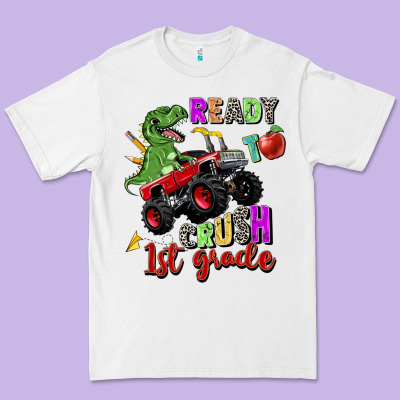 Ready To Crush 1st Grade Premium Tee Designed By Zillion Design Studio