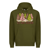 Army Green tis the season little debbie tree cakes Premium Hoodie - JahusDesignShop
