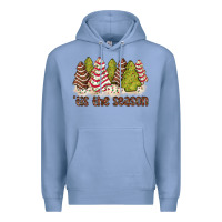 Colony Blue tis the season little debbie tree cakes Premium Hoodie - JahusDesignShop