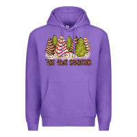 Purple tis the season little debbie tree cakes Premium Hoodie - JahusDesignShop