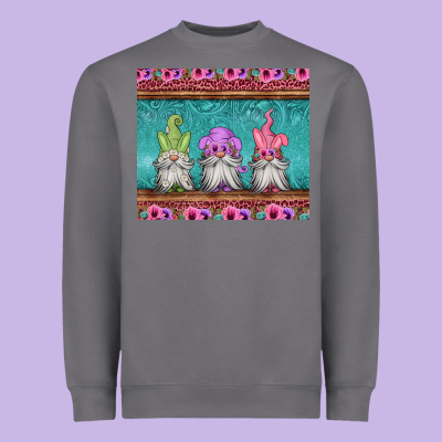 Easter Gnomes Heavyweight Sweatshirt Designed By Jasminsmagicworld