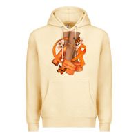 Pina Colada Kidney Cancer diva orange ribbon Premium Hoodie - NancyCooperArtShop