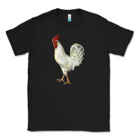 Black Leghorn Rooster Classic Tee - LillyAllenDesigns