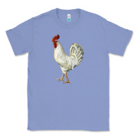 Colony Blue Leghorn Rooster Classic Tee - LillyAllenDesigns