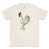 Natural Leghorn Rooster Classic Tee - LillyAllenDesigns