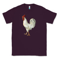 Plum Leghorn Rooster Classic Tee - LillyAllenDesigns