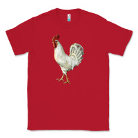 Red Leghorn Rooster Classic Tee - LillyAllenDesigns