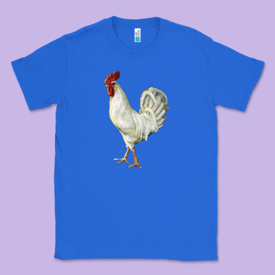 Leghorn Rooster Classic Tee Designed By Lillyallendesigns