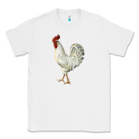 White Leghorn Rooster Classic Tee - LillyAllenDesigns