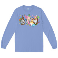 Colony Blue easter gnomies Long Sleeve Tee - MaliasSmallBusiness