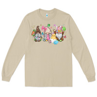 Mushroom easter gnomies Long Sleeve Tee - MaliasSmallBusiness