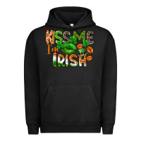 Pigment Black Kiss me i am irish St. Patrick's Day Urban Hoodie - CowGirlArtShop