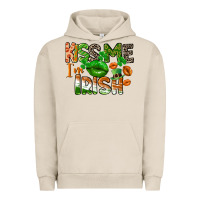 Pigment French Oak Kiss me i am irish St. Patrick's Day Urban Hoodie - CowGirlArtShop