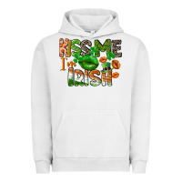 Pigment Lunar Rock Kiss me i am irish St. Patrick's Day Urban Hoodie - CowGirlArtShop