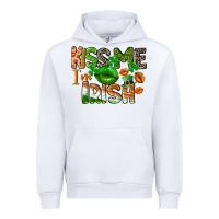 White Kiss me i am irish St. Patrick's Day Urban Hoodie - CowGirlArtShop