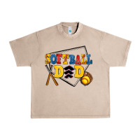 French Oak softball dad Urban Heavy Tee - AdoDesignShop