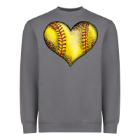Storm softball heart Heavyweight Sweatshirt - LillyAllenDesigns