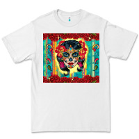 White sugar skull tumbler 3 Premium Tee - CTS Tumbler Store