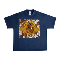 Navy horse Urban Heavy Tee - BarkalooDesign