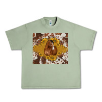Oil Green horse Urban Heavy Tee - BarkalooDesign