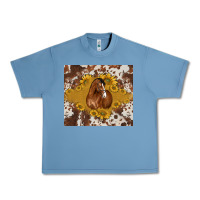 Pebble Blue horse Urban Heavy Tee - BarkalooDesign