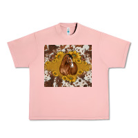 Salmon horse Urban Heavy Tee - BarkalooDesign