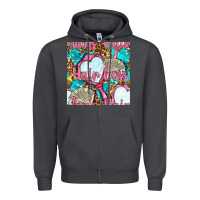 Hair Boss And Hand Mirror With Money And Leopard Seamless Pattern Bbs Zipper Hoodie | Teevron