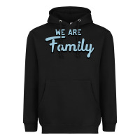 Black We Are Family Heavyweight Hoodie - Bettercallsaul