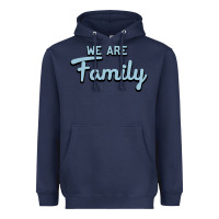 Navy We Are Family Heavyweight Hoodie - Bettercallsaul