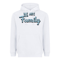 White We Are Family Heavyweight Hoodie - Bettercallsaul