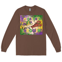 Chestnut i'm catchin' if you're throwin Long Sleeve Tee - MaliasSmallBusiness