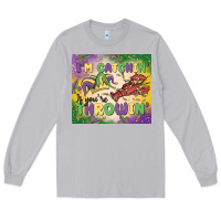 Moon Dust i'm catchin' if you're throwin Long Sleeve Tee - MaliasSmallBusiness