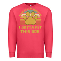 Cardinal Hold My Drink I Gotta Pet This Dog Premium Sweatshirt - Bettercallsaul