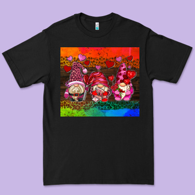 Valentines Day Gnome Premium Tee Designed By Adodesignshop