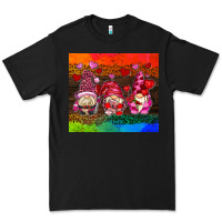 Black valentines day gnome Premium Tee - AdoDesignShop