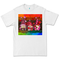 White valentines day gnome Premium Tee - AdoDesignShop