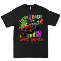 Black ready to crush 2nd grade Premium Tee - Zillion Design Studio
