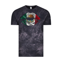 Cloud Black mexico lips Vintage Tee - AdoDesignShop