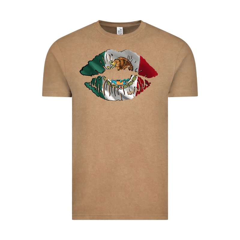 Mexico Lips Vintage Tee by AdoDesignShop | Teevron