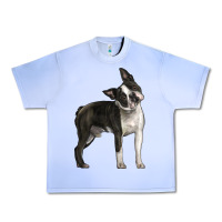Grape Ice Boston Terrier Urban Heavy Tee - LillyAllenDesigns