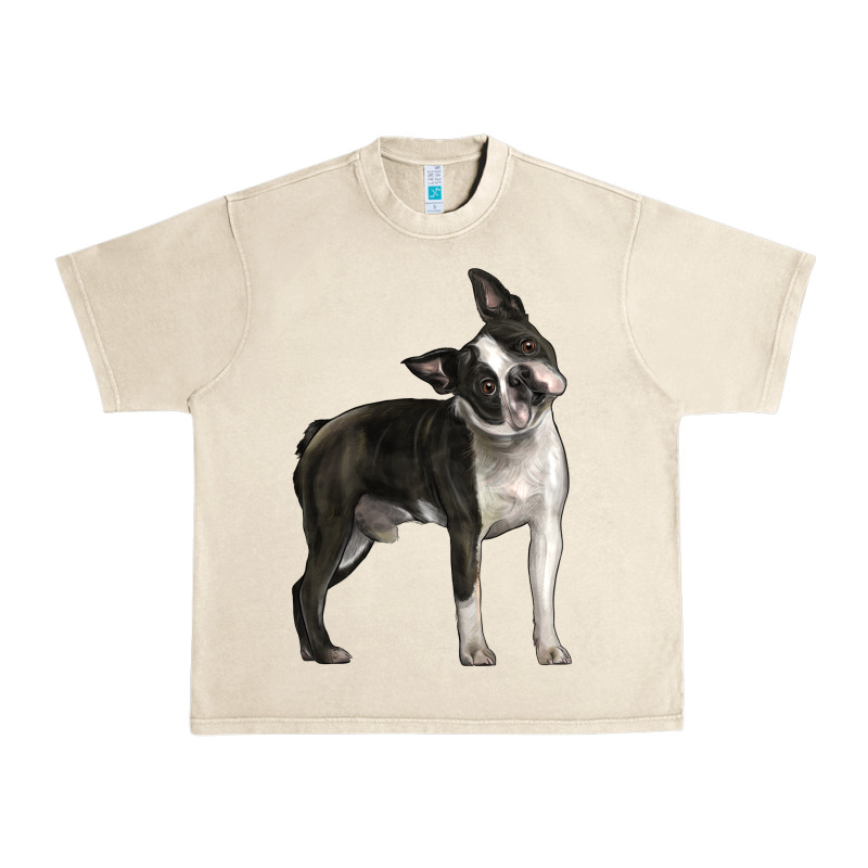 Boston Terrier Urban Heavy Tee by LillyAllenDesigns | Teevron