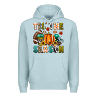 Blue Mist Tis' the season Premium Hoodie - texasbilliewilder
