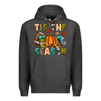 Charcoal Heather Tis' the season Premium Hoodie - texasbilliewilder