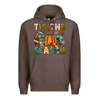 Coffee Tis' the season Premium Hoodie - texasbilliewilder