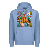 Colony Blue Tis' the season Premium Hoodie - texasbilliewilder