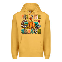 Mustard Tis' the season Premium Hoodie - texasbilliewilder